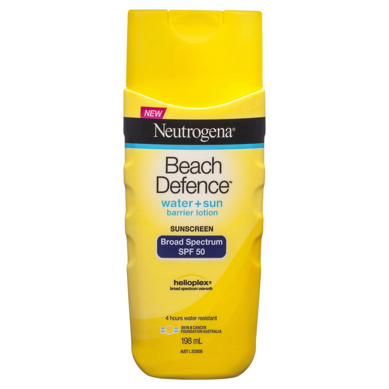 Neutrogena Beach Defence Lotion SPF50 198mL – Michael's Chemist