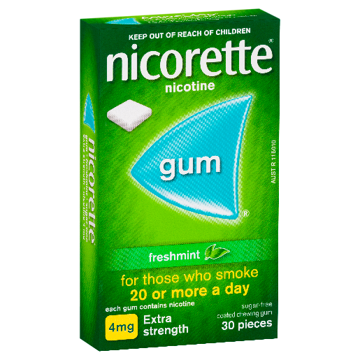 Nicorette 4mg Gum Classic 30