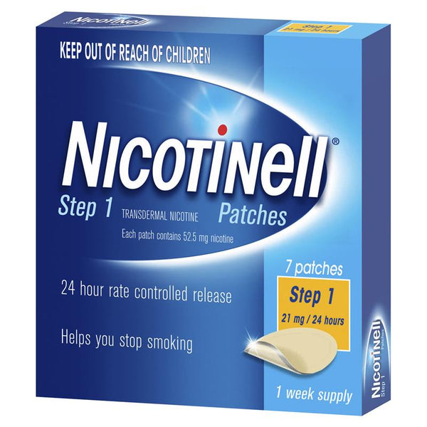 Nicotinell Step 1 21mg Patches 7