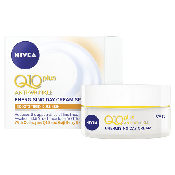 Nivea Q10 plus Anti-Wrinkle Energising Day Cream SPF 15 50mL