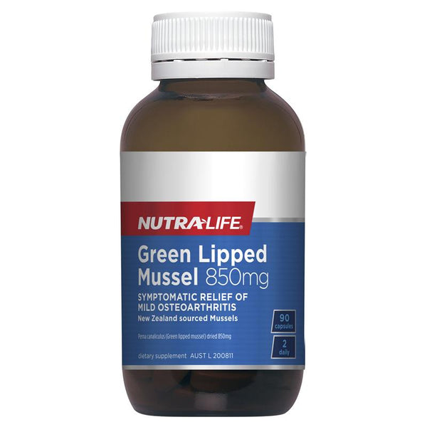 Nutra-Life Green Lipped Mussel Capsules 90