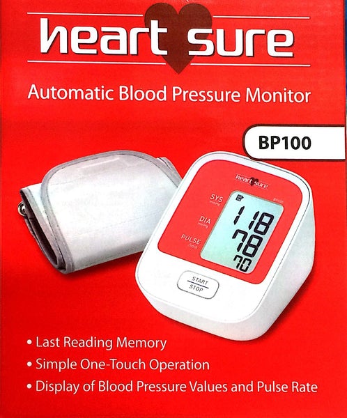 Heartsure Automatic Blood Pressure Monitor - BP100