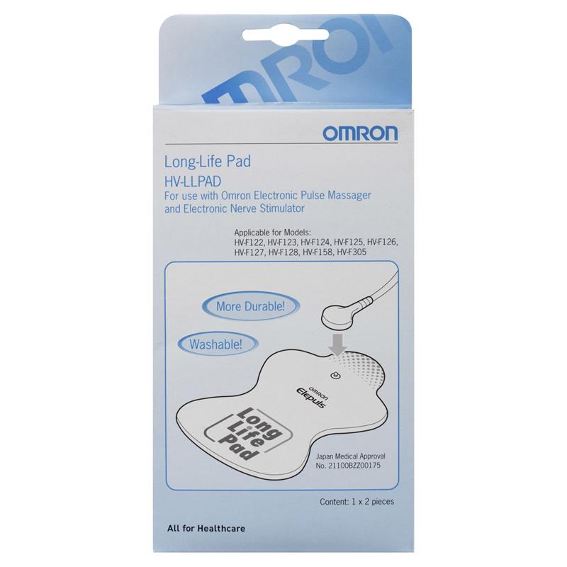 Omron replacement pads Long Life for Tens 1 pair buy online