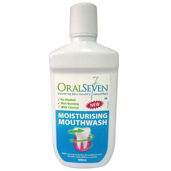 Oral 7 Moisturising Mouthwash 500mL