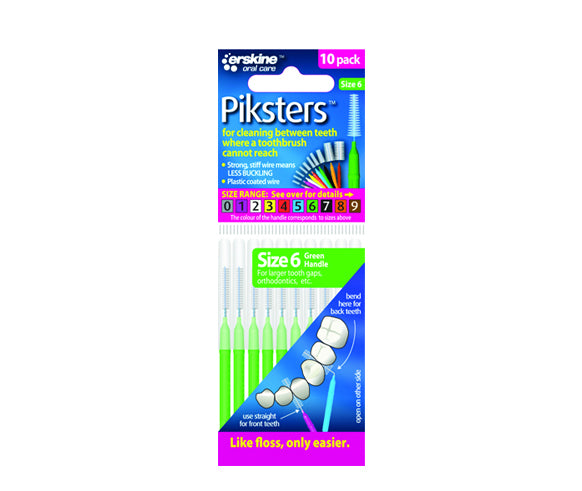 Piksters size 6 10 Pack