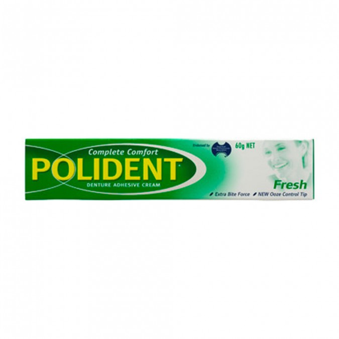 Polident Fresh Mint Adhesive Cream 60g – Michael's Chemist