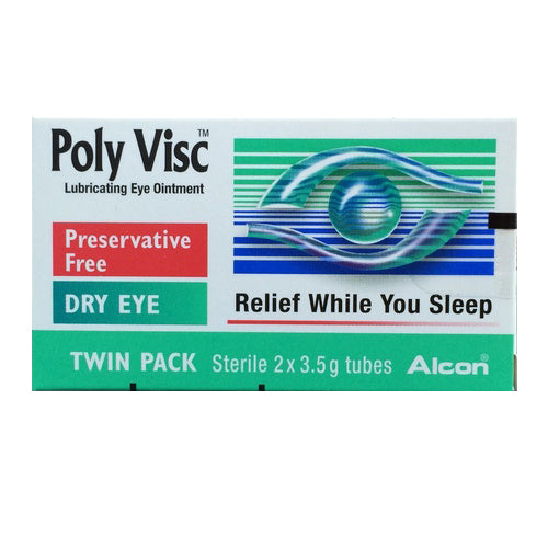 Poly Visc Dry Eye Ointment Twin Pack 3.5g x 2