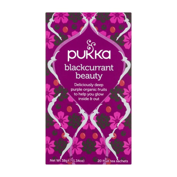 Pukka Blackcurrant Beauty Tea Bags 20 Pack