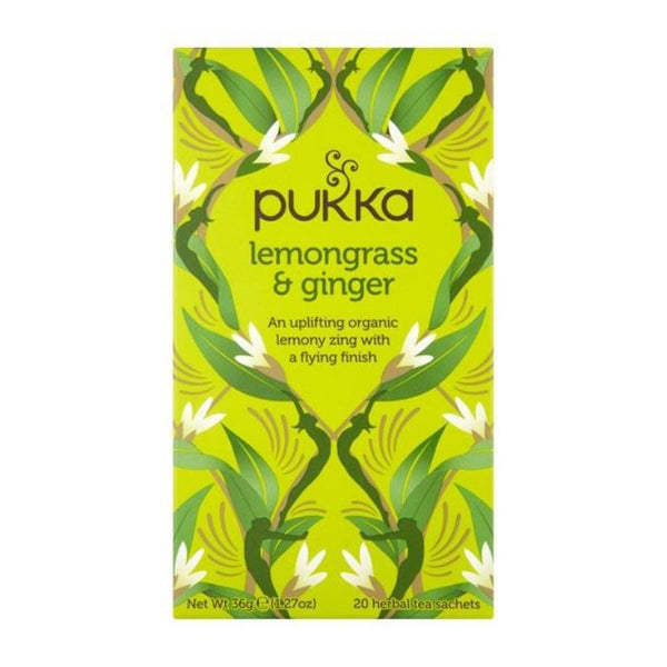 Pukka Lemongrass & Ginger Tea Bags 20 Pack