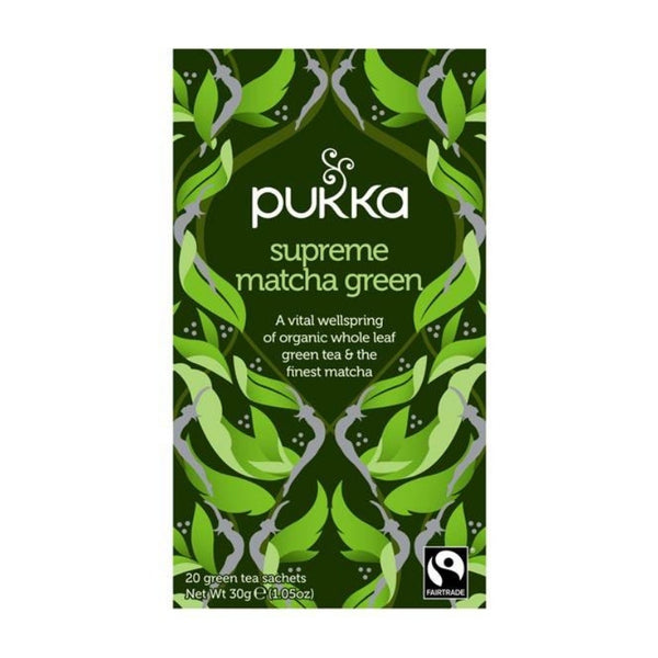 Pukka Supreme Matcha Green Tea Bags 20 Pack