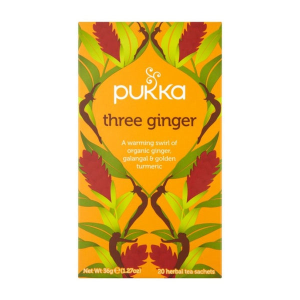 Pukka Three Ginger Tea Bags 20 Pack