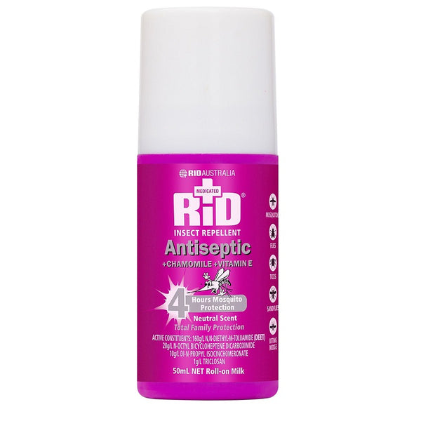 Rid Antiseptic Repellent Roll On 50mL