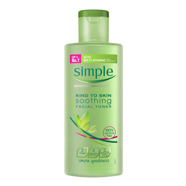 Simple Kind To Skin Soothing Facial Toner 200mL