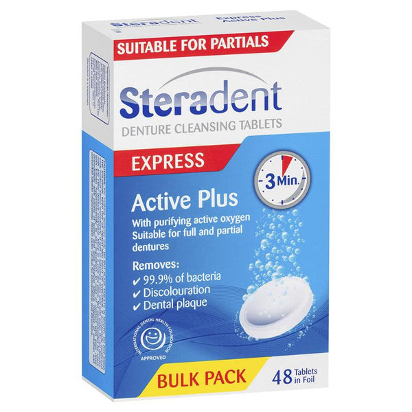 Steradent Active Plus Tablets 48