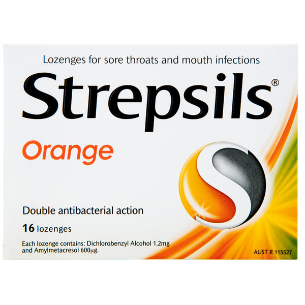 Strepsils Orange Lozenges 16