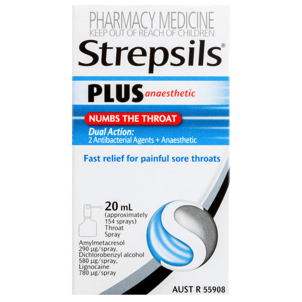 Strepsils Plus Anaesthetic Spray 20mL
