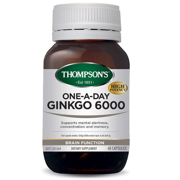 Thompson's Ginkgo Capsules 60
