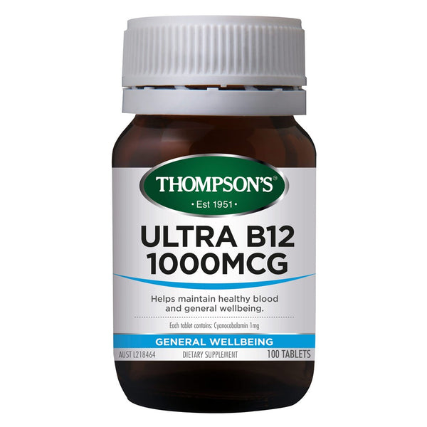 Thompson's Ultra B12 Tablets 100