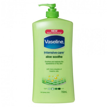 Vaseline Intensive Care Aloe Soothe Body Lotion 750mL