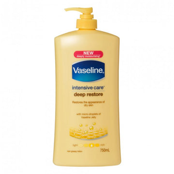 Vaseline Intensive Care Deep Restore Body Lotion 750mL