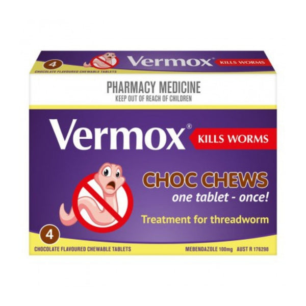 Vermox Choc Chews 4