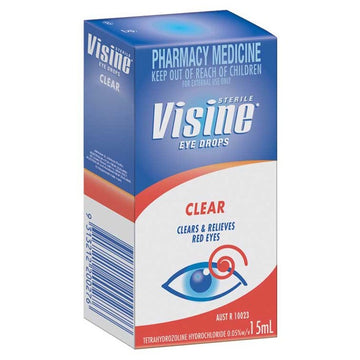 Visine Clear Eye Drops 15mL