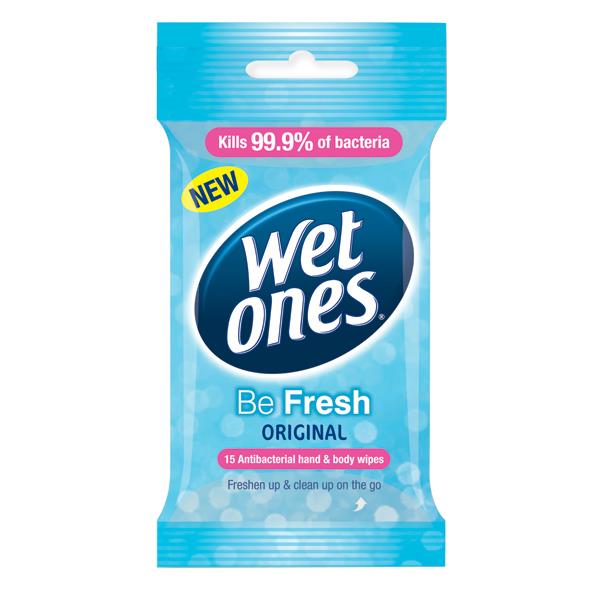 Wet Ones Be Fresh Travel Wipes 15
