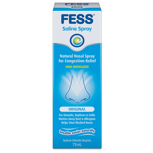 Fess Saline Nasal Spray 75mL