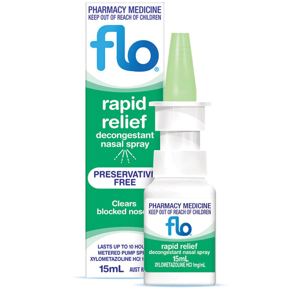 Flo Rapid Relief Nasal Spray 15mL