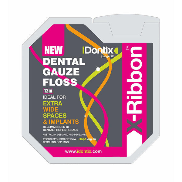 iDontix X-Ribbon Dental Gauze Floss