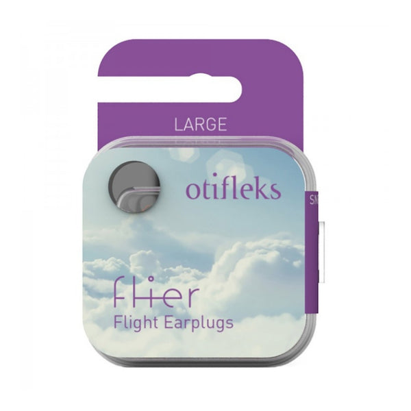 Otifleks Flier Flight Ear Plugs Large 1 Pair