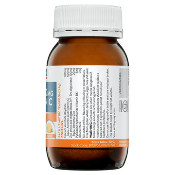 Ethical Nutrients Mega Zinc 40mg Powder Orange 95g Powder