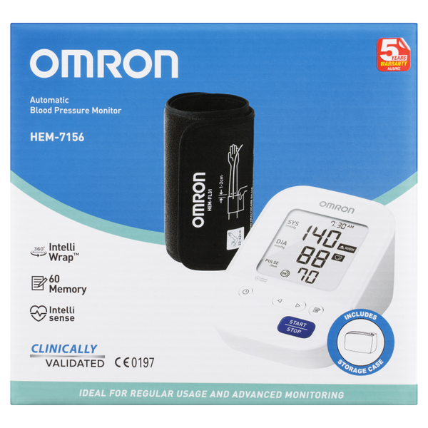 Omron HEM7156 Blood Pressure Monitor