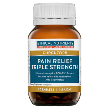 Ethical Nutrients Pain Relief Triple Strength With Turmeric 30 Tablets
