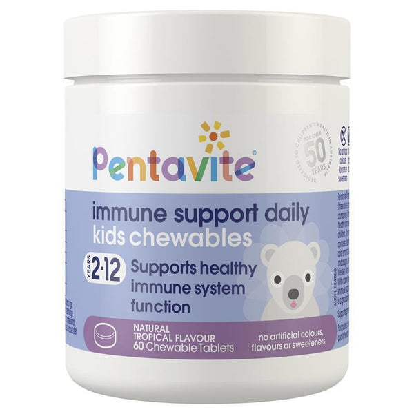 Pentavite Immune Support Daily Kids Chewable Tablets 60