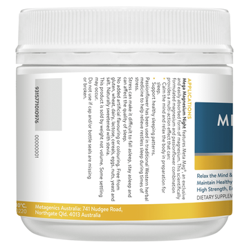 Ethical Nutrients Mega Magnesium Night Mango Passion 126g