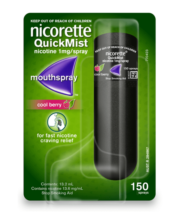 Nicorette Quickmist Berry Single 150 spray