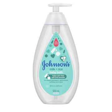 Johnson's Baby Bath Milk + Rice 500ml