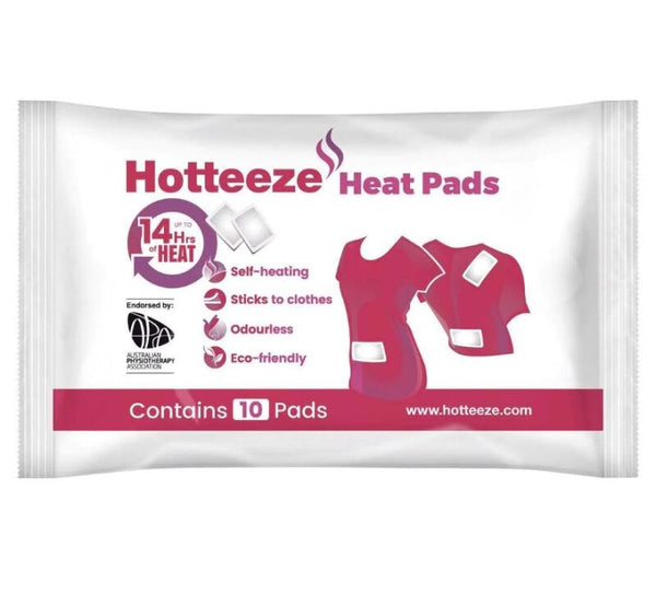 Hotteeze Large Heat Pads 10 Pack