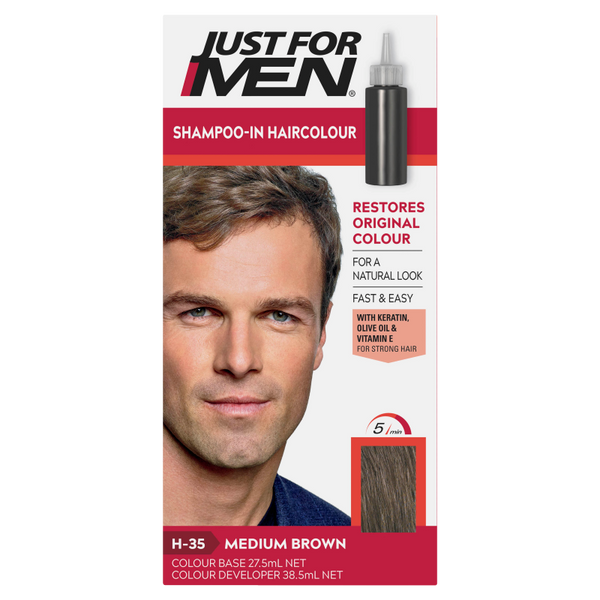 Just For Men Shampoo-In Haircolour Medium Brown