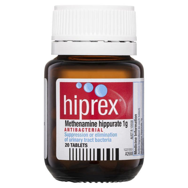 Hiprex Urinary Tract Antibacterial 20TABS