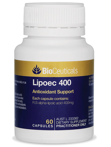 BioCeuticals LIPOEC 400mg Capsules 60
