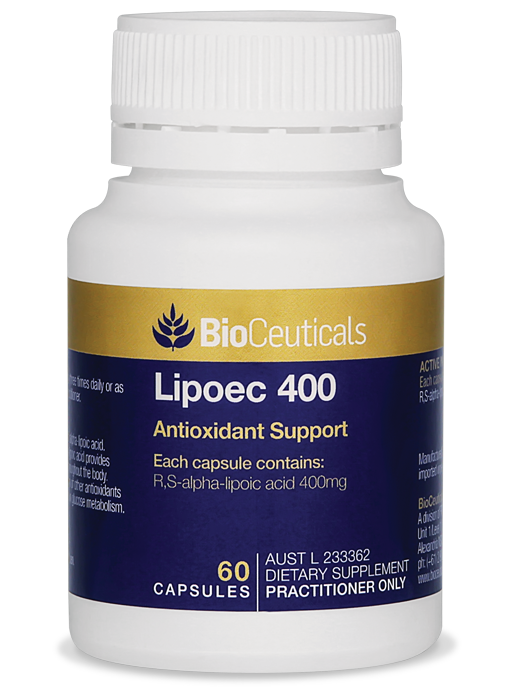 BioCeuticals LIPOEC 400mg Capsules 60