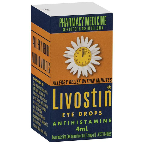 Livostin 0.5mg/mL Eye Drops 4mL